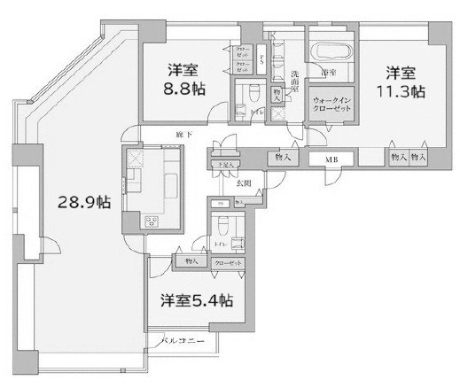 【間取り】 | シーフォートタワー