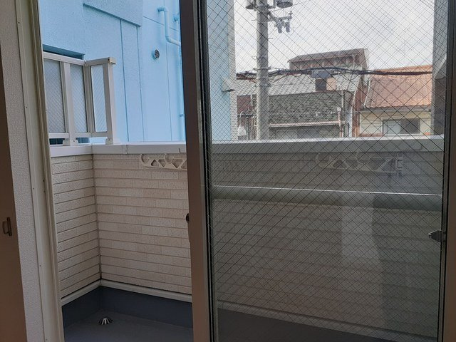 メゾン　ソレイユのバルコニー|開放的で明るい空間を演出してくれるバルコニーです
