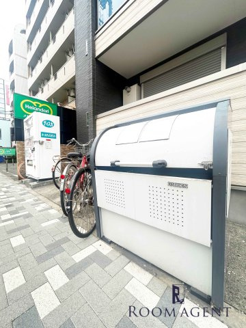 クラージュ黒川Ⅱのエントランス
