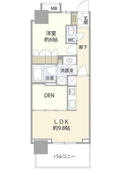 浅草タワーの間取り|間取りです。