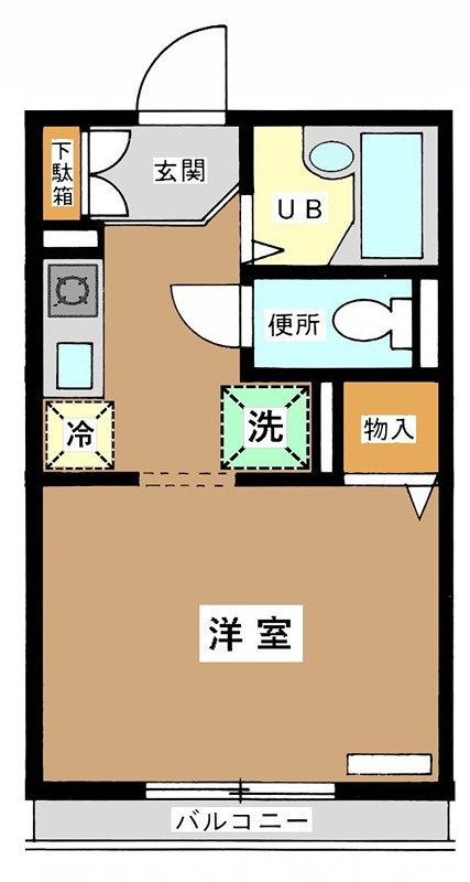 メゾン・ド・ヴェール の間取り|間取りです。
