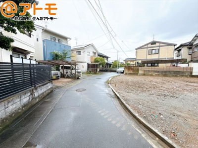 【前面道路含む現地写真】 | 葵区千代田2丁目2期　新築戸建　1号棟