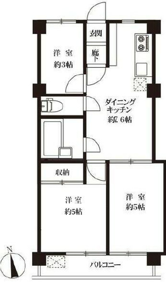 【間取り】 | 加納マンション