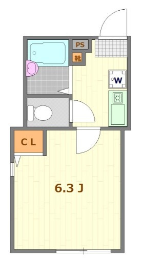 コンフォート千歳烏山の間取り