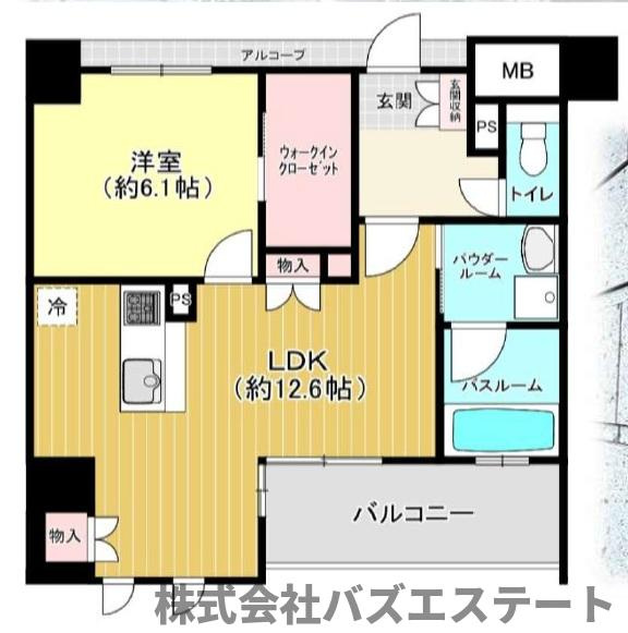 プレサンスネオ姫路の間取り