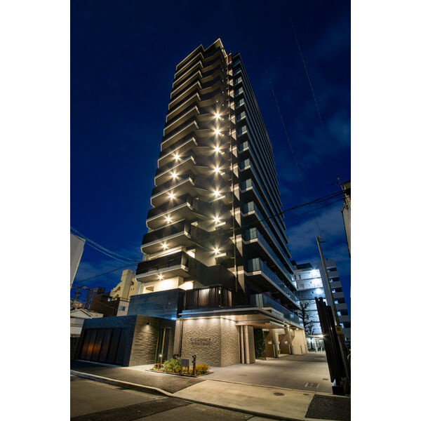 名古屋市中区橘１丁目の賃貸マンションの外観パース