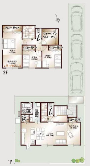今在家３丁目　中古一戸建ての間取り