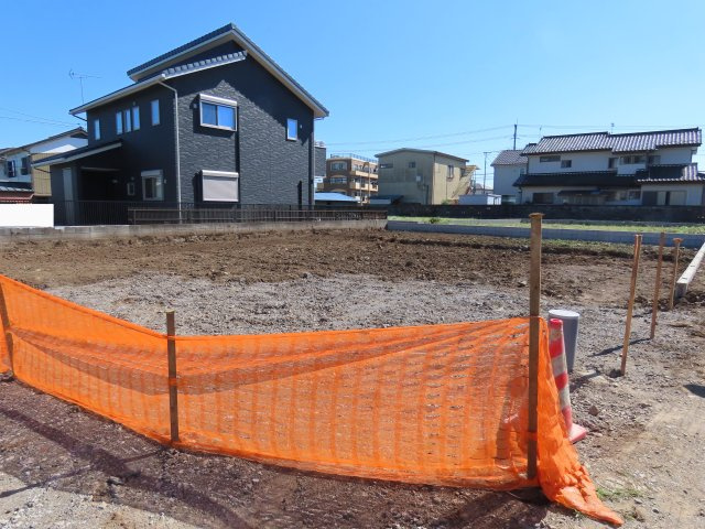 坂戸市森戸新築平屋戸建　の外観