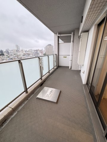 小石川アインス　14Fのバルコニー