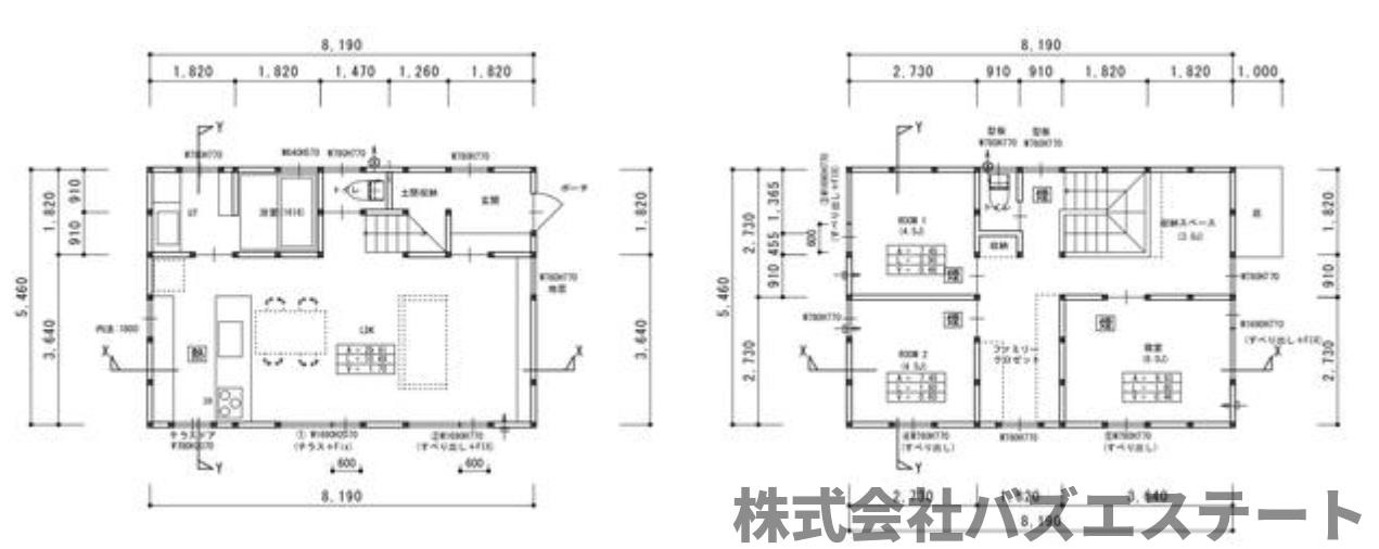 北新在家　新築一戸建ての間取り