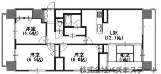 リベール姫路駅南Ⅰの間取り