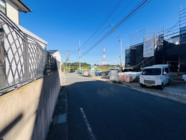武豊町富貴新薄里50『仲介手数料無料』新築一戸建て・建売の前面道路含む現地写真