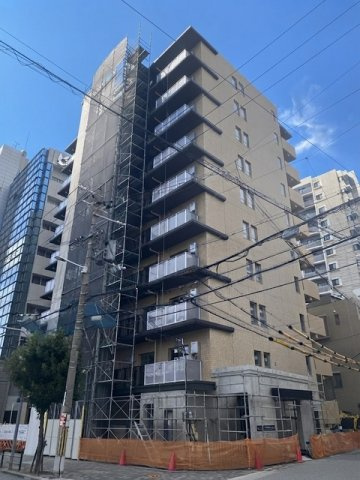 ウィングコート天王寺の外観|外観は落ち着いています