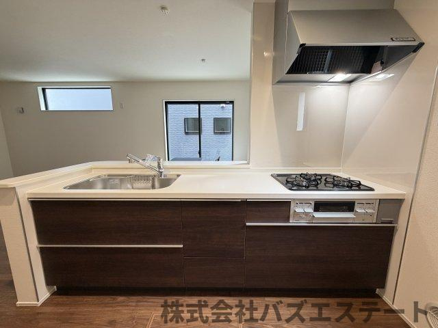 青山　新築一戸建てのキッチン