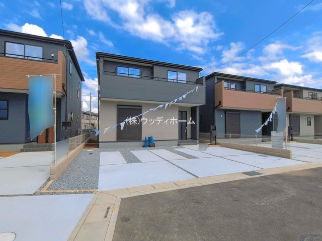 春日部市緑町　新築一戸建て　4号棟の外観