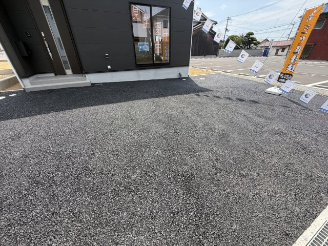 姫路市勝原区山戸の新築一戸建の駐車場