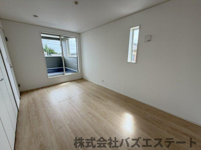 野里慶雲寺前町　新築一戸建ての寝室