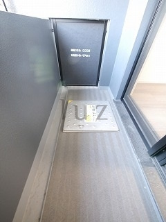 ライジングプレイス川崎のバルコニー
