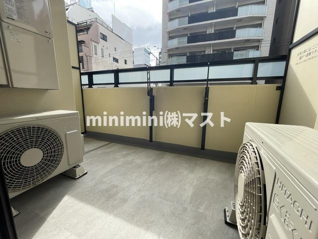 旧　スプランディッド本町東DUEのバルコニー