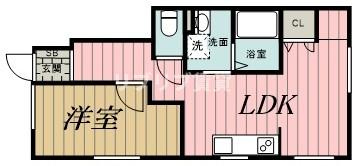 フラワーヒルズ２号館の間取り