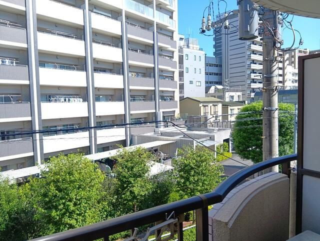 セントラル大山のバルコニー