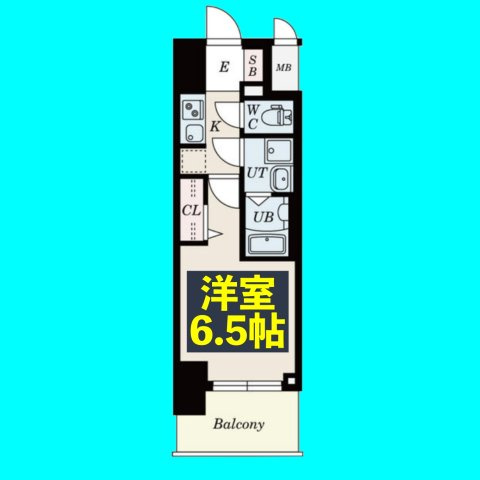 S-RESIDENCE上前津駅前の間取り