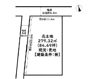 姫路市夢前町前之庄の売地