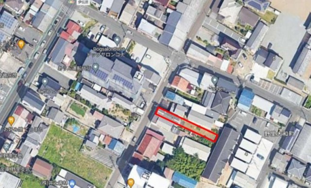 姫路市大野町の売地の土地図