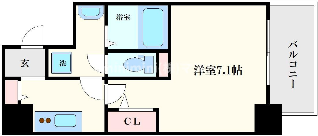 アドバンス上町台シュタットの間取り