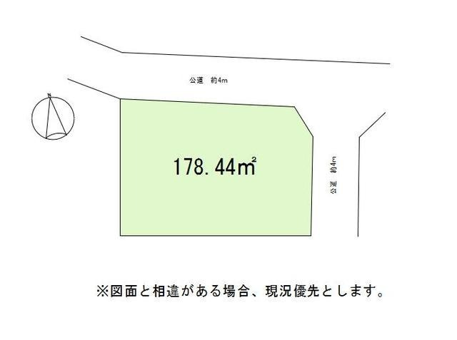 東松山市東平　売地の土地図