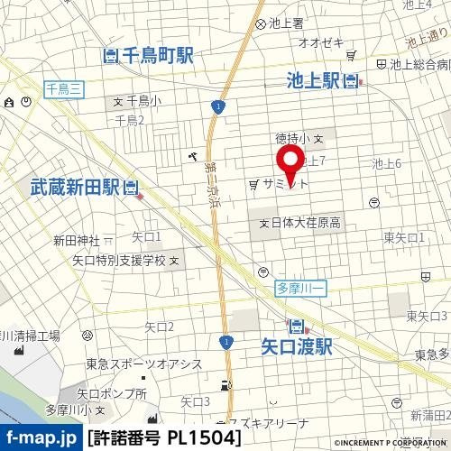 【地図】 | ルーブル池上伍番館