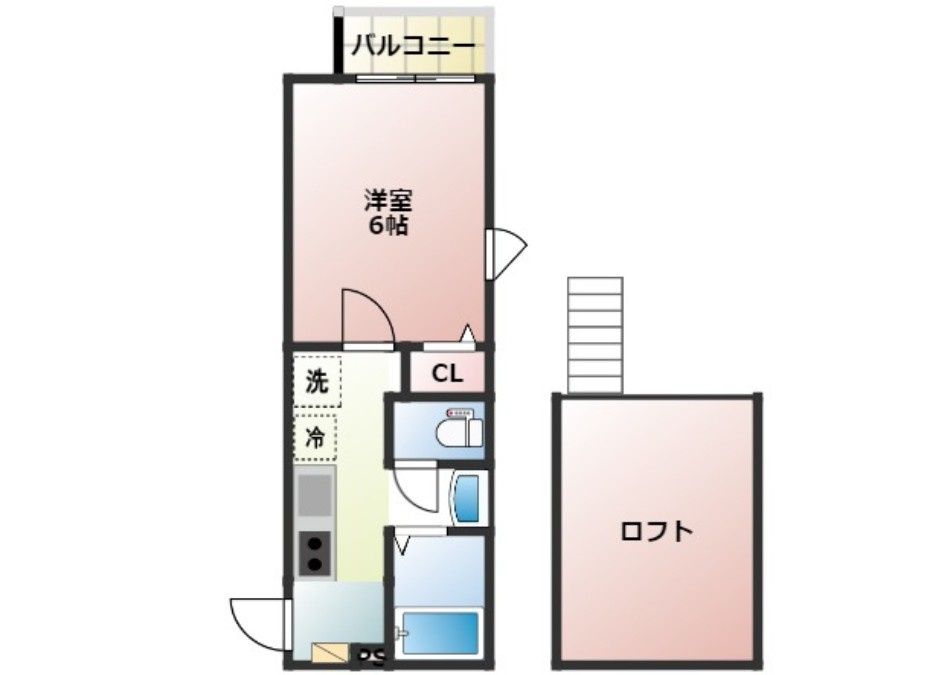 クオーレ朝霞の間取り
