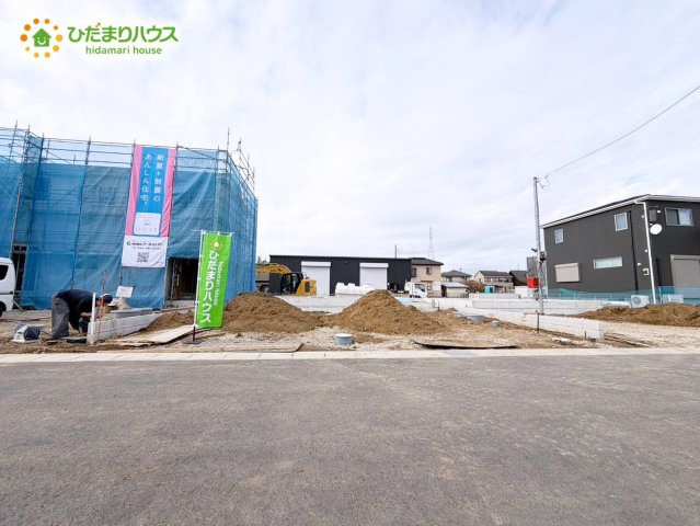 野田市中里第6　新築戸建　2号棟の外観|2026年11月下旬完成予定です(^^)/お気軽にお問い合わせください