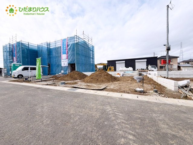 野田市中里第6　新築戸建　2号棟の駐車場|2台分可能な駐車スペース(^^)/車種により異なる場合がございます。