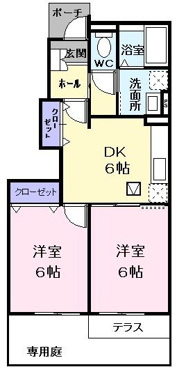 青梅市梅郷４丁目のアパート