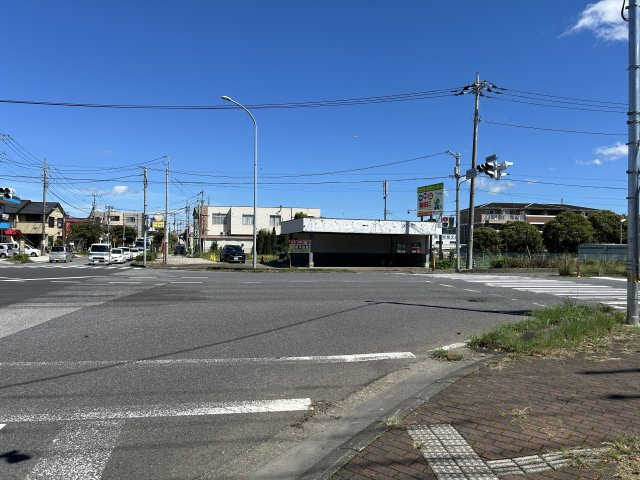 稲敷郡阿見町岡崎３丁目の事業用地の周辺