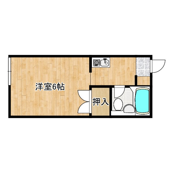 【間取り】 | ハイツ宮森Ⅰ