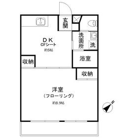 グランベル松陰の間取り