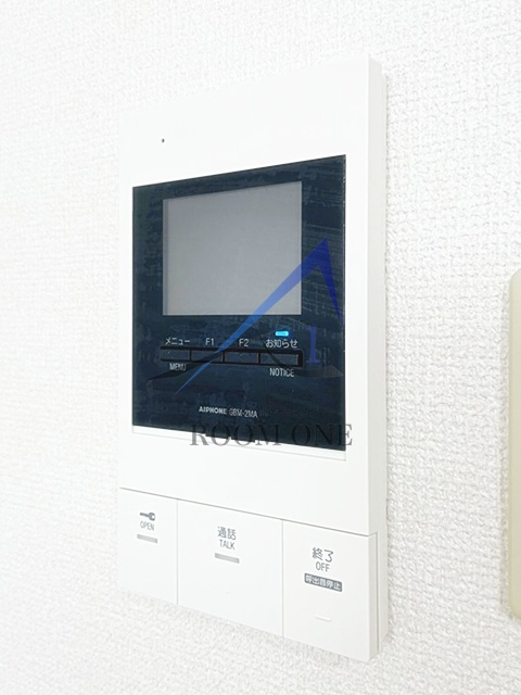 茂木ビル の設備|モニター付きインターホンです。