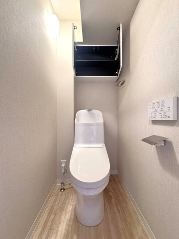 グランドメゾン西新井のトイレ|ドキドキの新生活も、安心してスタート。ぴったりの住まいを見つけませんか？クランディアが一緒に住まい選びをサポートします‼　まずは、お気軽にお問合せください　＃クランディア