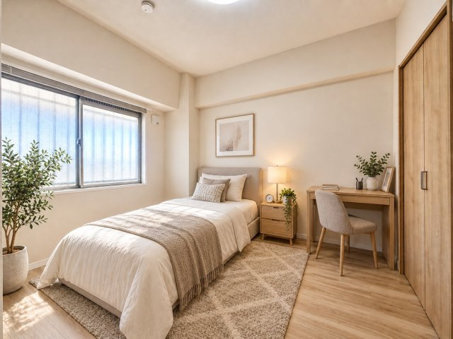 グランドメゾン西新井の居間・リビング|ドキドキの新生活も、安心してスタート。ぴったりの住まいを見つけませんか？クランディアが一緒に住まい選びをサポートします‼　まずは、お気軽にお問合せください　＃クランディア
