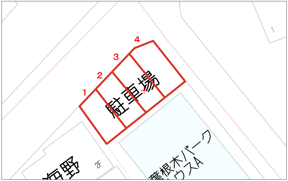 葉根木パークハウス駐車場の画像
