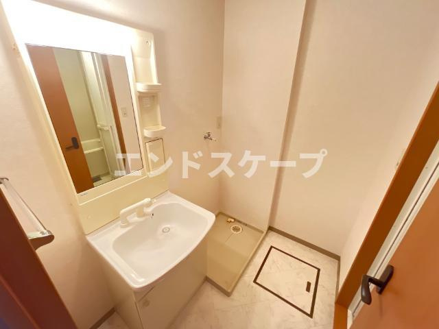 フォレスト粕川　Ａの洗面所|洗髪洗面化粧台
高崎、前橋のお部屋探しはエンドスケープまで！お客様の理想お聞かせ下さい♪