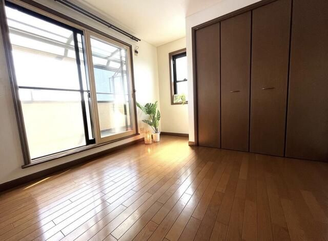 練馬区早宮戸建の寝室