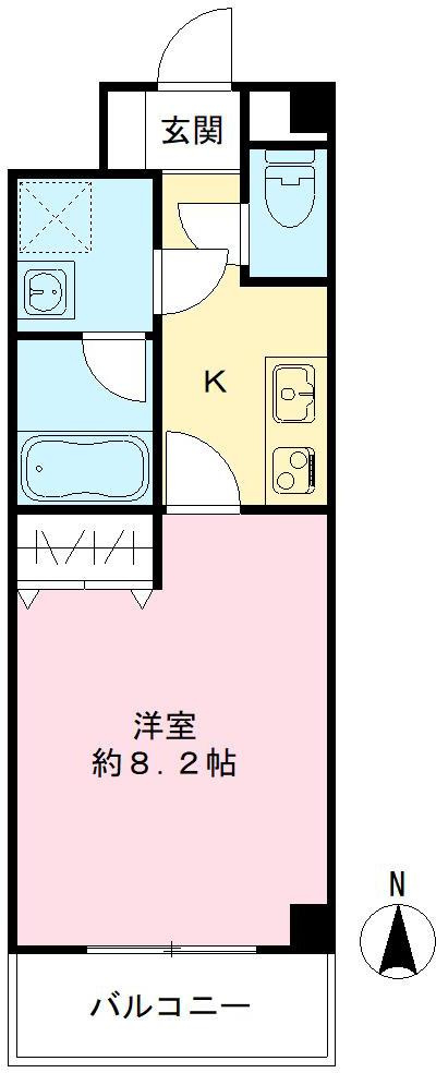 ＳＡ-ＣＯＵＲＴ(エスア コート)の間取り