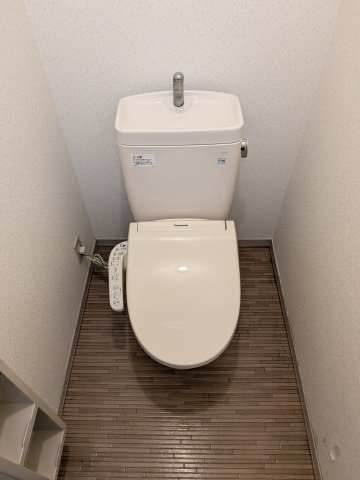 【トイレ】 | モンピエス船橋 | キレイな個室空間です