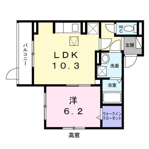 赤川４丁目アパートの間取り