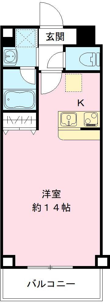 HRフロントリーガル野江駅前の間取り