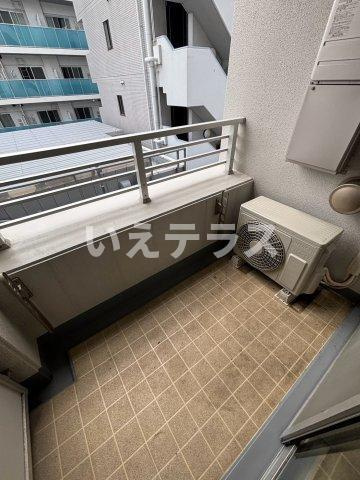 リアンジェ兵庫本町のバルコニー
