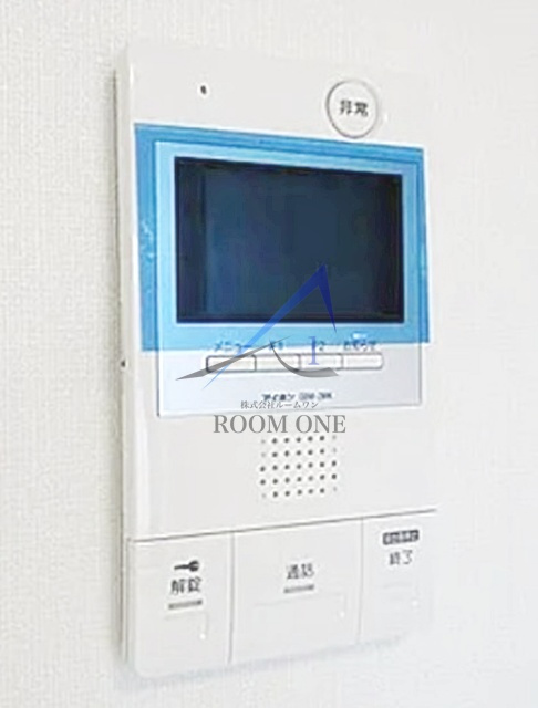 RELUXIA赤羽志茂のセキュリティ|モニター付きインターホンです。